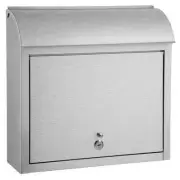 Qualarc, Modern, Compton locking mailbox, stainless steel