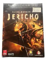 CLIVE BARKER'S JERICHO Strategy Guide Hint Book Secrets PRIMA Factory Sealed