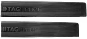 Tag Heuer Formula 1 20mm Inlet 7" Black Rubber Strap For Tag Heuer Watch FT6024