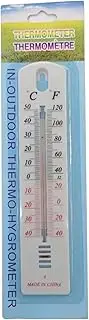 Room Temperature Gauge – Indoor Outdoor Thermometer, Wall Multi Functions Temperature Monitor | Precise Climate Gauge Homes | Easy Mounting, Accurate Temperature Reader for Indoor Outdoor Use