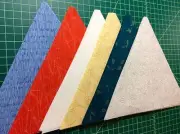 Patchwork Ruler 60 degrees Triangle 4 & 1/2 inch by Matilda's Own