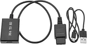 HD Adapter Cable N64 to HDMI Adapter Cable N64 to HDMI Converter with Cable Compatible with N64 SNES Game Cube Game Consoles Accessories