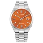 Citizen TSUYOSA Automatic Stainless Steel orange dial 40mm Watch NJ0151-53Z