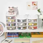 Stackable Storage Cabinet Drawer Type Storage Shelf Desktop Storage Box