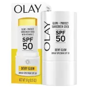Olay Glow + Protect Sunscreen Stick Vitamin C SPF 50 Dewy Glow 0.5 Oz
