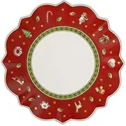 Villeroy & Boch Toy's Delight Bread and Butter Plate, Red