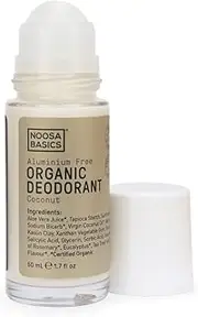 Noosa Basics Coconut Organic Deodorant Roll On 50 ml