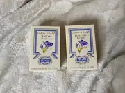Crabtree & Evelyn FREESIA Scented Bath Soap 1.4 oz each New in Box NIB Lot Of 2