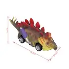 Pull Back Car Toy Four Wheel Drive Simulation Dinosaur Model Children Kids