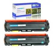 2PK Compatible With CF411A Cyan Toner For HP LaserJet M452dw M452nw M452dn M452