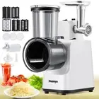 Electric Cheese Grater All in One Meat Grinder Multi-Functional Vegetable Sli...