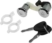 STGTZPLPDU 7701468981 77014-68981 Door Lock Barrel Cylinder with 2 Key Fit for Renault Fit for Megane Scenic Clio Master 7701468982 7701474906 Door Lock