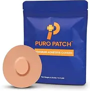 Premium Adhesive Covers - Compatible With Your Dexcom G7 Continuous Glucose Monitoring CGM sensor - 20 Pack, Waterproof & Sweatproof Patches, Lasts 10-14 days, Pre-Cut Medical Tape - Great Protection
