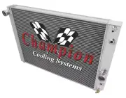 2 Row 1" Tubes ER Champion Radiator for 1991 - 1996 Chevrolet Corvette V8 Engine