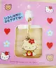 【震撼精品百貨】Hello Kitty 凱蒂貓~KITTY吊飾拉扣-側坐