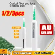 1-3pcs 2.5mm Optic for One-Click Cleaner Pen Tool Adapter Connector Fiber AN