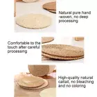 Straw Round Pouf Tatami Cushion Bay Window Pad Floor Mat For Home Yoga KF