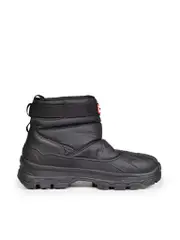 Black Intrepid Short Snow Boots