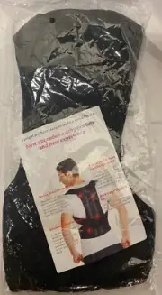 Loovit~ Back Brace Posture Corrector Belt with Fully Adjustable Straps, New!