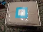 NEW Dillards D Studio Twin XL Sheet Set Khaki Fringe 100% Cotton Sateen NIP $60