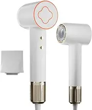 NEWSEE Super High Speed ​​Hair Dryer, 110000 RPM 3x Faster Drying 500 Million Negative Ionic Anti-Frizz Hair Care Blow Dryer, Ultra Quiet and Lightweight Thermo-Control Professional Hair Dryer with Magnetic Nozzle