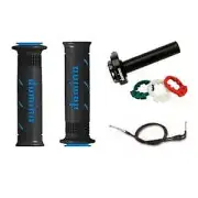 Yamaha R6 13S 08 09 10 11 12 13 XM2 Quick Action Throttle With Black / Blue Grip