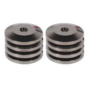 8X HiFi Speaker Stands Base Pad Isolation Feet for Speaker Amplifier CD Player