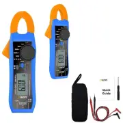 CM210E Mini Digital Clamp Meter 100A AC DC Current Voltage True RMS Pliers Am...