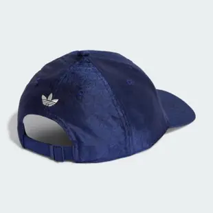 【adidas 愛迪達】帽子 棒球帽 運動帽 遮陽帽 CAP TREFOIL AOP 藍 IC2094