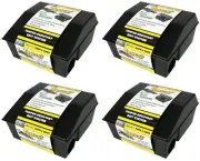 Tomcat 33450 Tamper Resistant Empty Rat Station Boxes - Pack of 4