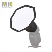 Mini Octagon Diffuser Softbox 19cm 7.5" Flash for Canon Nikon Yongnuo Speedlite