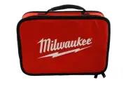 Milwaukee Heavy Duty Canvas Contractor Reinforced Tool Bag Case 13X9X3