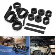 UTV Gun Holder Gun Rack Clamp Fits for 1", 1.5",1.75", 2" Tubes Roll Bars