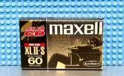 MAXELL XL II-S 60 VS. II TYPE II BLANK CASSETTE TAPE (1) (SEALED)