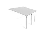 CANOPIA - Feria 3 x 5.5 DIY Patio Cover Kit White Clear