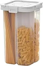 Cereal Container | Nut Grain Dispenser | Storage Dry Food Dispenser, Airtight Clear Pantry Organizers Storage Tubs for Cereals, Sugar, Snacks, Grain