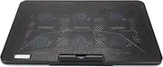 Laptop Cooling Pad Gaming Notebook Cooler,Support 12 to 17.3 Inches Laptops,RGB Laptop Cooler 6 Quiet Fans,with Mobile Phone Holder & 7 Height Adjustable