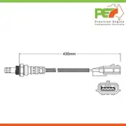 New * OEM * Post-Cat. Oxygen Sensor For Nissan Qashqai J11 2.0L 4Cyl (for: Nissan)