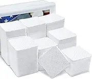 PINGMIC 1100 Gun Cleaning Patches with Storage Case, Highly Absorbent Gun Patches Less Lint - 2" Square Cloth fits Pistol Rifle 9mm.30-.45Cal/ 7.62-556