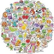 OSIMIG 400PCS Cute Animal Stickers for Kids, Motivational Reward Stickers Pack for Kids Classroom, Water Bottle Stickers Waterproof Vinyl Hydroflask Phone Skateboard Laptop Stickers