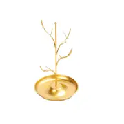 Tree Shape Jewelry Storage Rack Nordic Style Creative Iron Necklace Earrings Display Stand Home Decoration
