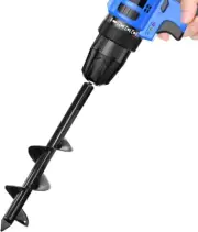 Garden Tools Bulb Planter Auger Drill Bit for Planting 3.15X11.81 Inches Compati