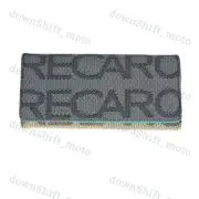 TEAL Women's Ladies Wallet Clutch Trifold Fabric Leather Gradation RECARO Racing