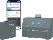 LinkTap D1 Wireless Water Timer & Gateway - 2 Zone Smart Hose Tap Timer, Buil...