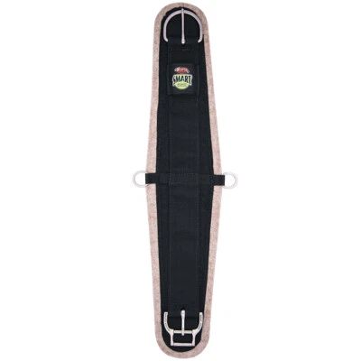 89WL 30" Weaver 1/2" Wool Blend Felt Lined Horse Roper Smart Cinch Girth Black
