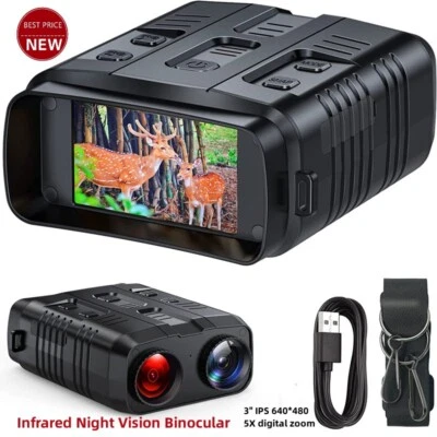 TZT T19 10MP 1080P Infrared Night Vision Binoculars 3" IPS 640*480 TFT 5X