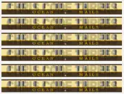 Adhesive Vinyl Coach Decal suit OO gauge Hornby / Lima GWR Ocean Mails coach 3pk