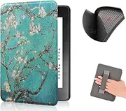 COCFOOKIW Case for 6" Kindle Paperwhite(10th Generation-2018) -Premium TPU Soft Leather Cover with Hand Strap and Auto Sleep/Wake(Model: PQ94WIF)