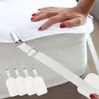 2/4Pcs Durable Bed Sheet Holder Straps Elastic Fitted Bedding Clips Home Hotel
