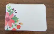 Victorian Trading 10 Cosmo & Freesia Enclosure Calling Place Card 42D